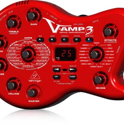 Effect cho đàn ghi ta (Guitar Amp Modeler and Multi-Effects Processor) VAMP-3 Behringer - Hàng Chính Hãng