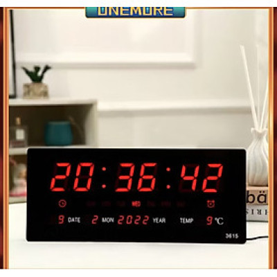 ĐỒNG HỒ LED TREO TƯỜNG THẾ HỆ MỚI CÓ NHIỀU CHỨC NĂNG CỰC ĐẸP