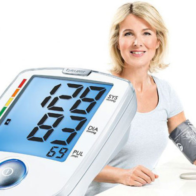 Máy Đo Huyết Áp Bắp Tay Beurer BM44 (Có Adapter)