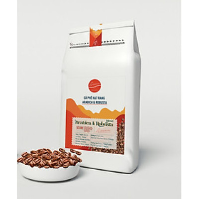 AZZAN BLEND ARABICA & ROBUSTA 250g- Cà phê đặc sản, hạt rang Pha phin/ Espresso hương vị đậm đà lôi cuốn