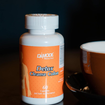Viên uống đào thải độc tố DETOX CLEANSE COLON Damode lọ 60 viên