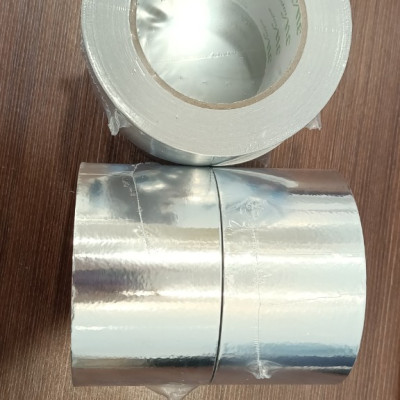 Băng keo bạc màng PET 48x50 băng keo bạc siêu dai dán ống gió