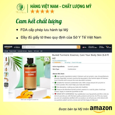 Bộ dưỡng trắng mịn da hữu cơ, sáng hồng da mặt, mịn màng body Wonmom (1 sữa rửa mặt + 1 cốt nghệ hạ thổ)