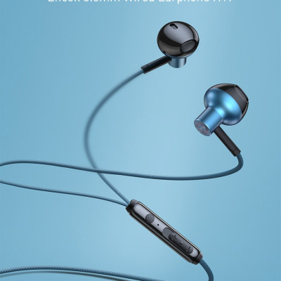 Tai Nghe Có Dây Baseus  H19 Âm Thanh Trầm Nổi 6D 3.5 Mm Tích Hợp Micro