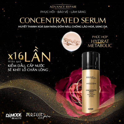 Huyết thanh xóa nám xóa đốm nâu ngăn lão hóa da CONCENTRATED SERUM DAMODE chai 30ml