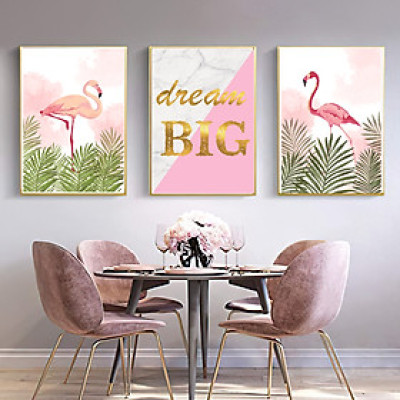 BỘ 3 TRANH TREO TƯỜNG PHÒNG ĂN, PHÒNG KHÁCH, TÔNG HỒNG PASTEL NGỌT NGÀO,,,SANG TRỌNG, HIỆN ĐẠI,  KÈM KHUNG MÀU GỖ SIÊU NHẸ,  SANG TRỌNG, VÀ ĐINH TREO TRANH TIỆN LỢI  PVP-DC324