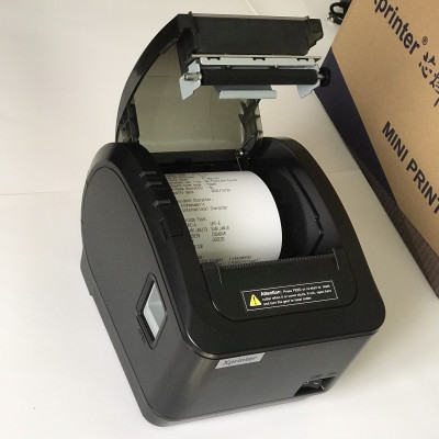 Máy in hóa đơn K80 Xprinter XP - K200L cổng USB + LAN in bill bán hàng, tự động cắt giấy - Hàng chính hãng