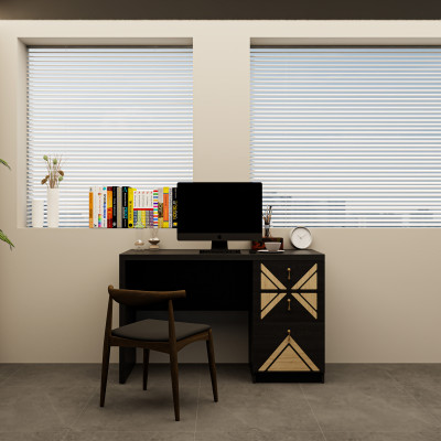 [Happy Home Furniture] CHARIS, Bàn làm việc 3 ngăn kéo, 120cm x 55cm x 75cm ( DxRxC), BAN_068