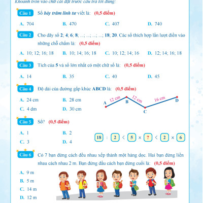Combo Đề Kiểm Tra Toán, Tiếng Việt Lớp 2 - Kết Nối Tri Thức