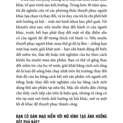 Dọn Đường Tâm Lý, Thuyết Phục Chắc Thắng