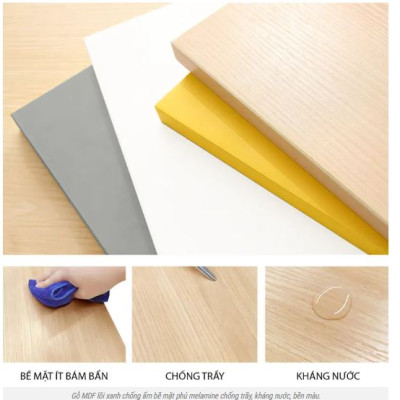 Kệ Gỗ Treo Tường 2 Tầng 2 Cánh Tủ Màu Trắng và Sồi Juno Sofa CTKT413 KT 120x65x24cm