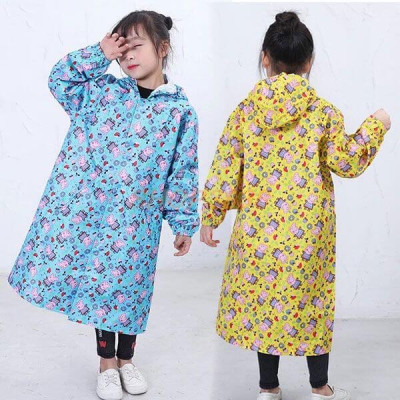 Áo mưa bít trẻ em từ  1 - 10 tuổi , áo mưa  vải dù chống thấm , họa tiết hoạt hình xinh xắn kèm túi đựng giao màu ngẫu nhiên