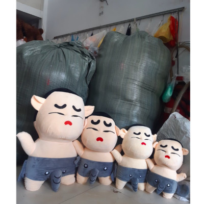 Thú nhồi bông cứ Shin mặc quần con voi - Size từ 40cm đến 80cm- Quà tặng gấu bông shin cậu bé bút chì dễ thương - Gối ôm mềm mịn cho bé.