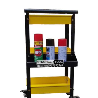 XE ĐẨY 3 NGĂN ĐA NĂNG CÓ KHAY PHỤ STRONGER TOOL