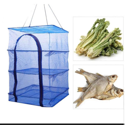 Lồng Lưới Phơi Thực Phẩm Đa Năng 2 – 4 Tầng Chống Côn Trùng, Gấp Gọn Tiện Lợi