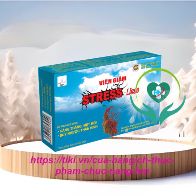 Lisse￼ viên giảm stress - Hộp 20v nang - Giúp lưu thông khí huyết, dưỡng tâm an thần, cải thiện trí nhớ.