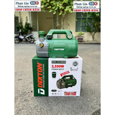 [chính hãƞg] Máy Xịt Rửa Xe Chỉnh Áp Dekton CWR2350W - Motor Lõi Đồng 100%, Bảo Hành 12 Tháng