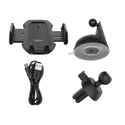 Giá đỡ điện thoại trên Taplo - Tích hợp cảm biến khóa tự động cao cấp nhãn hiệu Hoco CA32 - Hàng Chính Hãng