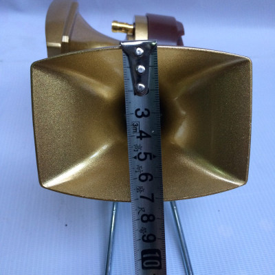 Bộ 2 loa treble cao cấp BX PT6 họng đúc, thiết kế chắc chắn phù hợp với mọi không gian, màu vàng đồng làm tăng sự sang trong cho dàn âm thanh của bạn.