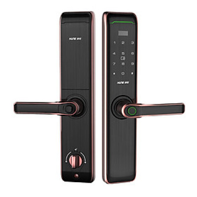 KHÓA VÂN TAY, MÃ SỐ, THẺ TỪ MODEL HUNE 918-I8-F