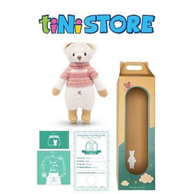 Gấu Lizzie đứng M - Bộ màu