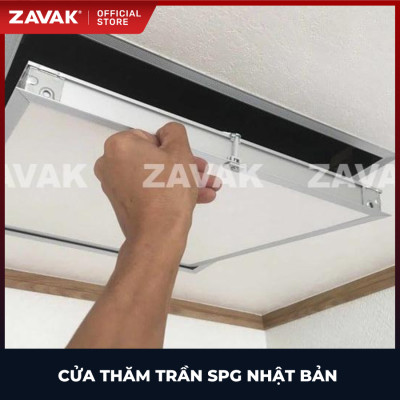 Nắp cửa thăm trần thạch cao ZAVAK SPG-68360/ 60x60cm/ màu trắng