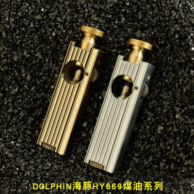 Vỏ Hộp Quẹt, Bật lửa Dolphin Cao Cấp, Kiểu Dáng Độc Đáo, Giữ Xăng Tốt, Lửa Nhạy