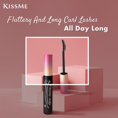 Mascara Dạng Màn Film Make Chống Trôi Giúp Nâng Cong Và Dài Mi Kissme Heroine Make (6 G)