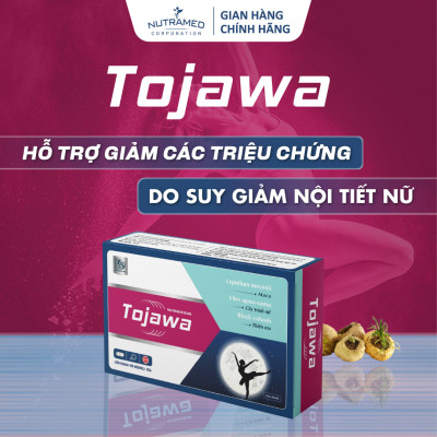  Viên uống Tojawa hỗ trợ hiệu quả cho suy giảm sinh lý nữ (30 viên) - Nutramed