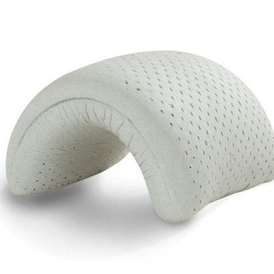 Gối Nằm Cao Su Thiên Nhiên  Liên Á Oval Grey  kích thước 45x65x12cm