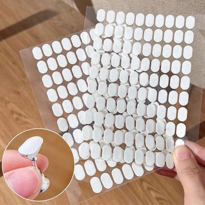 Keo Cắt Sẵn Dán Đế Móng Giả 100 Miếng/tờ, Băng Dính Móng Tay 2 Mặt Gắn Đầu Móng Tay Vào Đế Móng Mẫu Trưng Bày Nailbox Nữ Women dụng cụ nail box