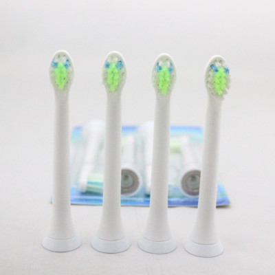 Cho máy Philips Sonicare, Bộ 4 đầu bàn chải đánh răng điện HX-6074, dòng máy HX3, HX6, HX7, HX8, HX9, R, FlexCare +, FlexCare, HealthyWhite, HydroClean, EasyClean, DiamondClean-Cho răng nhạy cảm, mát xa nướu lợi