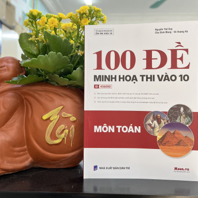 Sách 100 Đề minh hoạ thi tuyển sinh vào 10 Môn Toán Học