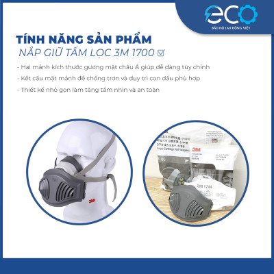 Nắp giữ miếng lọc 3M 1700 dùng cho mặt nạ 3M 3100/3200