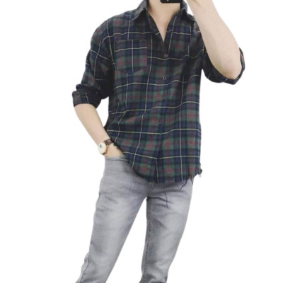 Áo Sơ Mi Nam Dài Tay Họa Tiết Caro Màu Xanh Lá Mẫu Không lên lai Thời Trang PONIVA Chất Vải Mềm Mại Thấm Hút Mồ Hôi