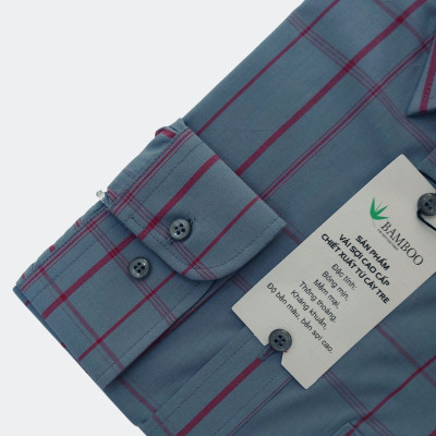 Áo Sơ Mi Nam Sadoga Enkoni Chất Liệu Sợi Tre Cao Cấp Mềm Mịn Thoáng Mát 399D