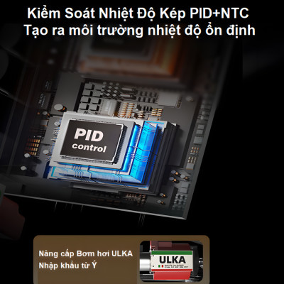 Bản nâng cấp - Máy pha cà phê Espresso chuyên nghiệp, thương hiệu Mỹ cao cấp HiBREW - H10 Plus. Hàng chính hãng