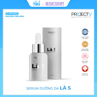 Serum Dưỡng Da Là S Beauty Hit - PROJECT V - Tái tạo da, Chống khô da và mất nước (30ml) - Xuất xứ Thụy Sĩ, Hàng Chính Hãng