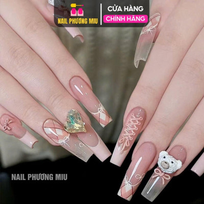 Khuôn in 3D Silicon Tạo Hình Nơ Nút Dài Ngắn 25 Mẫu To Nhỏ Làm Nail Phong Cách Tiểu Thư Điệu Đà Đáng Yêu Trang Trí Móng Nghệ Thuật