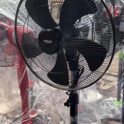 Quạt đứng công nghiệp Hali DC-199C công suất 80W, cánh quạt 45cm, 3 tốc độ gió, động cơ êm ái - Hàng chính hãng