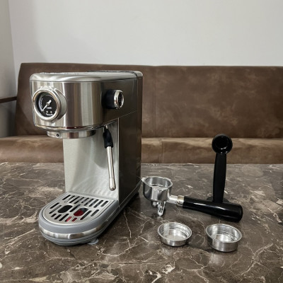 Máy pha cà phê bán tự động Espresso, Cappuccino, Latte thương hiệu HiBREW H10B cao cấp - Hàng Chính Hãng