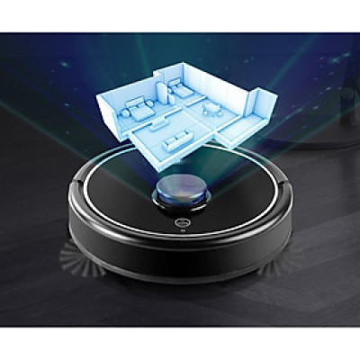 Robot hút bụi K187 tương thích Tuya điều khiển qua điện thoại - Hàng chính hãng 