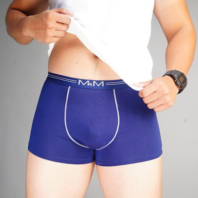 Combo 4 quần lót nam Boxer Bamboo Organic mềm mịn thoáng mát thấm hút mồ hôi MRM Manlywear - Màu Ngẫu Nhiên