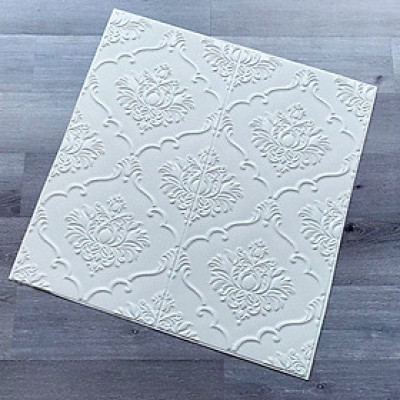 Bộ 10 Tấm Xốp Dán Tường Cổ Điển Hoa Sen 3D 70x70cm Siêu Đẹp, Sang Trọng