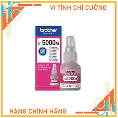 Mực In Brother BT5000M Ink Cho DCP-T300/T700W/MFC-T800W (Đỏ) - Hàng Chính Hãng
