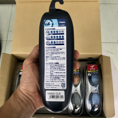 Kính bơi Nhật Bản hiệu VIEW V500S CLB Chống Tia UV Chống Sương Mù (Xanh Trắng) - Hàng chính hãng 100% sản xuất tại Nhật Bản