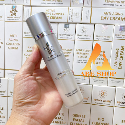 Tinh Chất PEONY WHITE Collagen - Anti Aging - Giảm Nám - Trắng Da - Chống Dị Ứng - Chống Giãn Mao Mạch 40-45ml