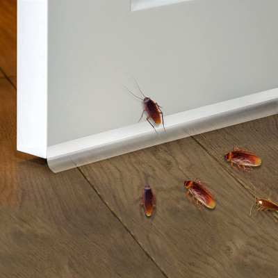 Ron silicon dán chân cửa, ron cửa chặn khe hở chống côn trùng, bụi bẩn, thoát hơi dài 1m Legaxi