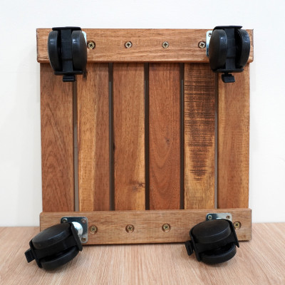 Đế Lót Chậu Cây Có Bánh Xe ANKAN - Lắp Ráp Theo Ý Khách Hàng Chọn Kích Thước Đế Và Tải Trọng Của Đế - Hàng Chính Hãng