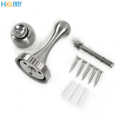 Bộ chặn cửa nam châm hít mạnh inox 304 mẫu khoan Hobby Home Decor CC8